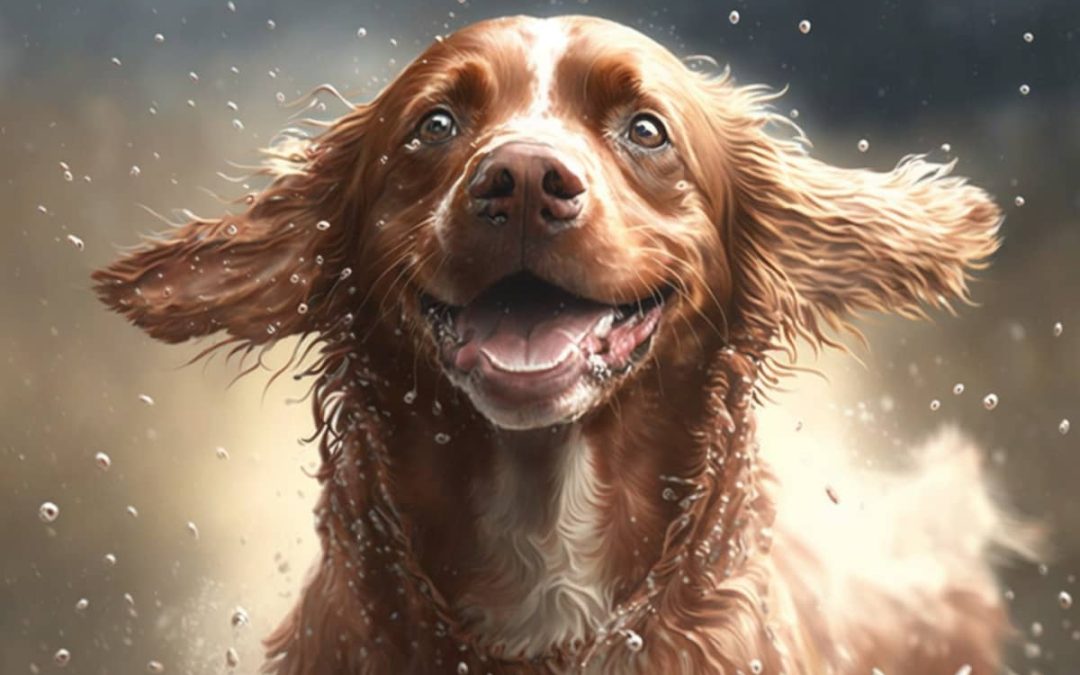 ¿Cómo bañar a un perro?