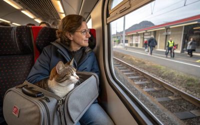 Cómo viajar con tu gato: guía completa para un viaje sin estrés