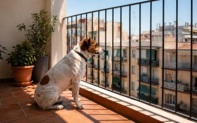 ¿Te pueden multar por dejar a tu perro solo en una terraza o balcón? Lo que dice la Ley de Bienestar Animal en España